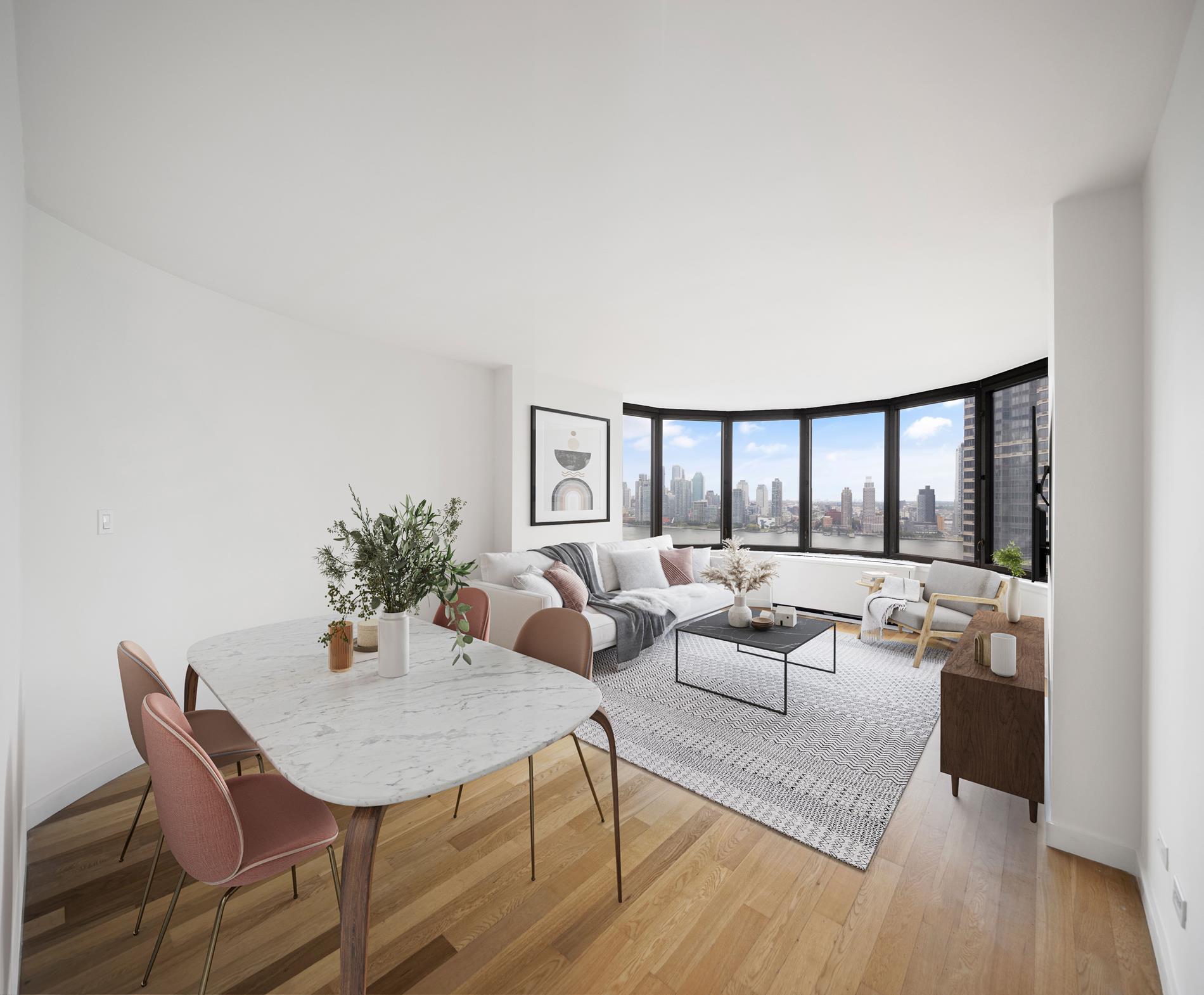 330 East 38th Street 25-K, Murray Hill, Midtown East, NYC - 2 Bedrooms  
2 Bathrooms  
4 Rooms - 