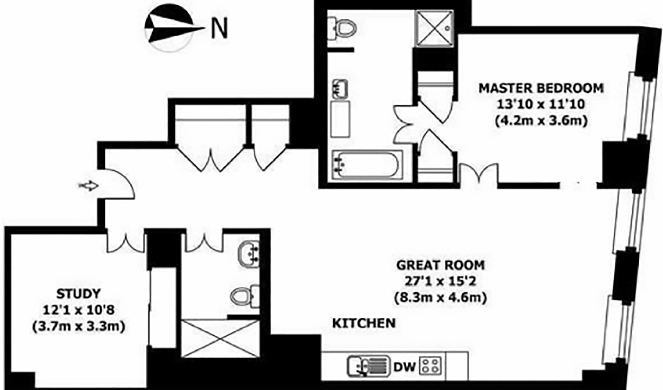 Floorplan for 20 Pine Street, 1714