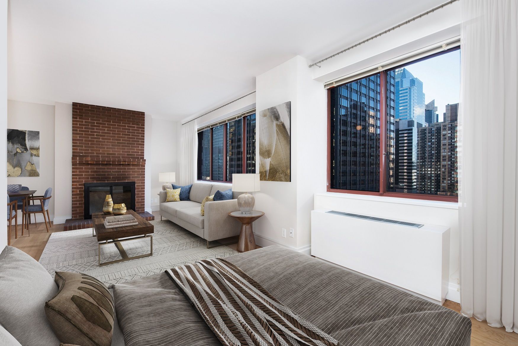 260 West 52nd Street 20-F, Midtown West, Midtown West, NYC - 1 Bathrooms  
2 Rooms - 