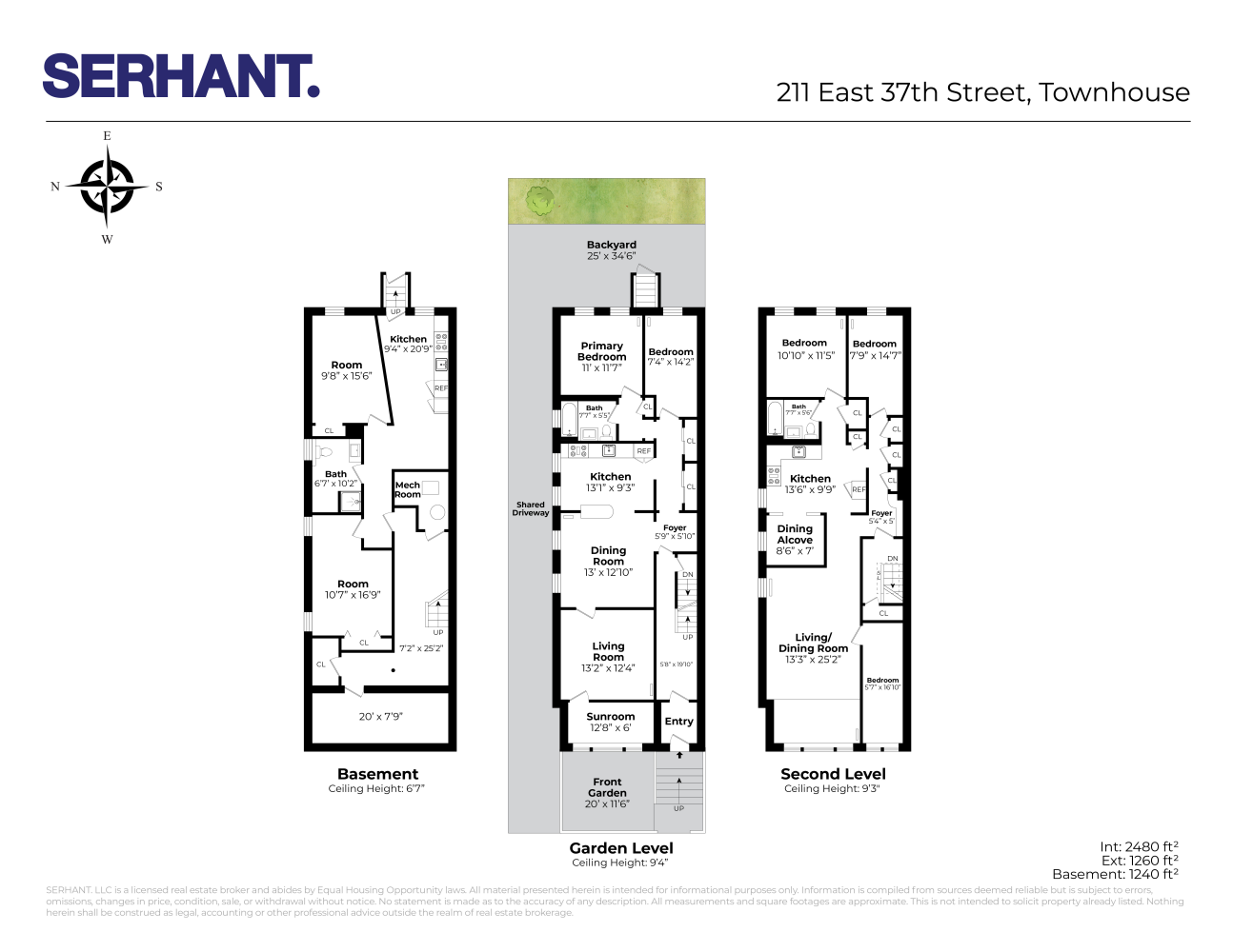 Floorplan for 211 East 37th Street