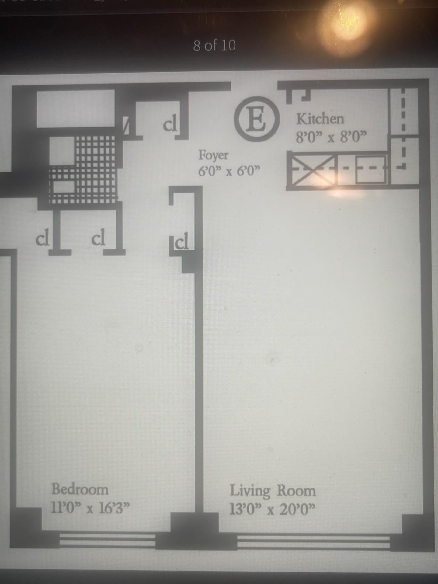 Floorplan for 140 East 56th Street, 14-E