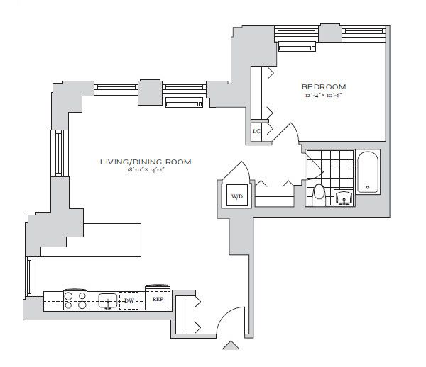 Floorplan for 70 Pine Street, 5202