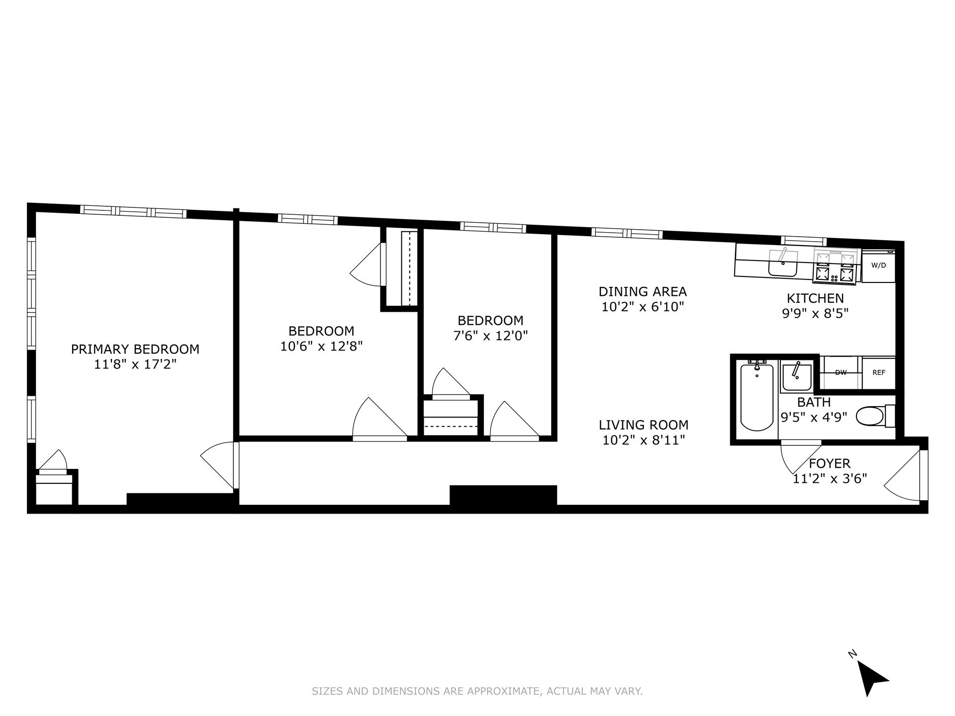 Floorplan for 139 Court Street, 3