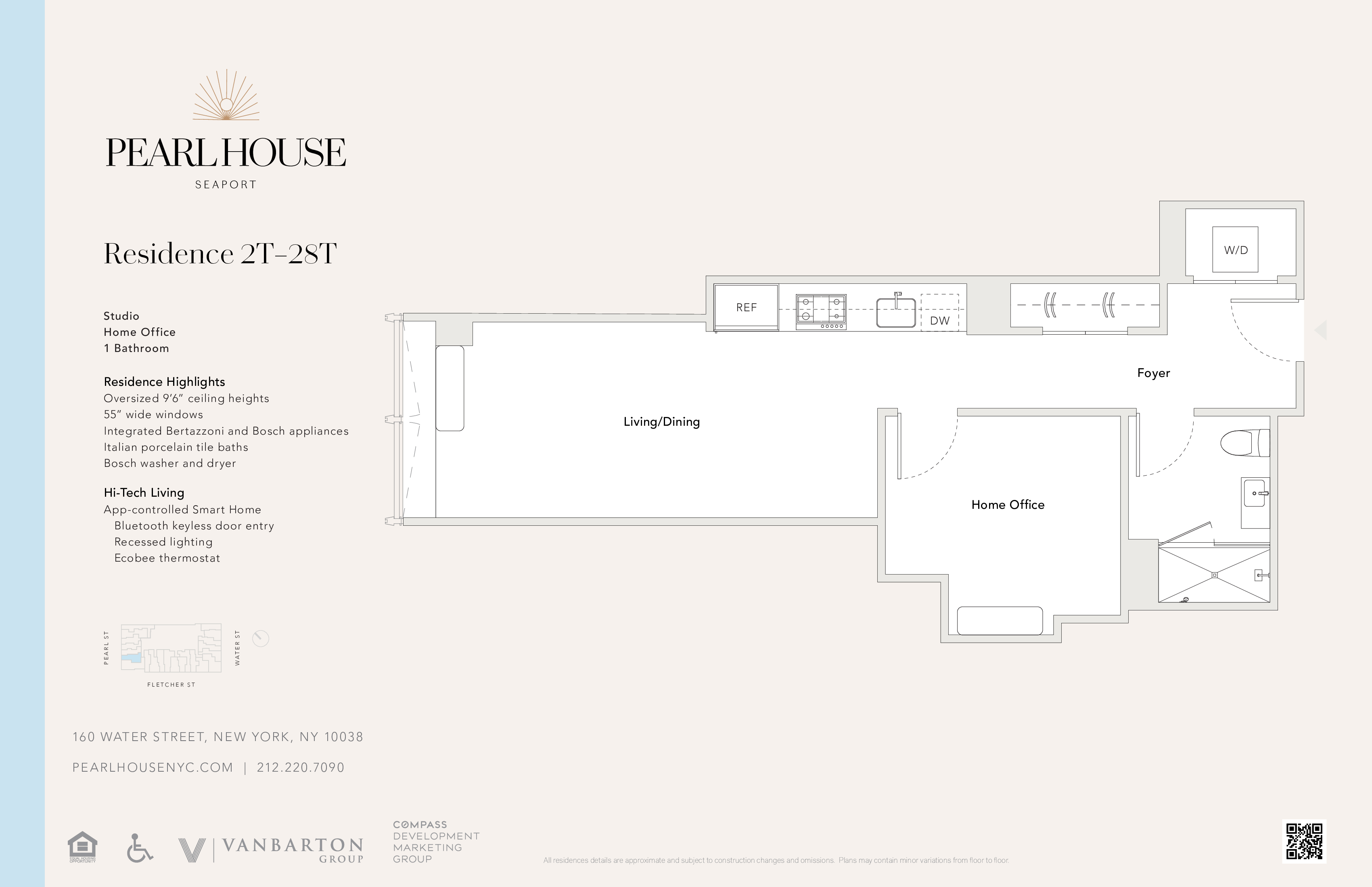 Floorplan for 160 Water Street, 24T