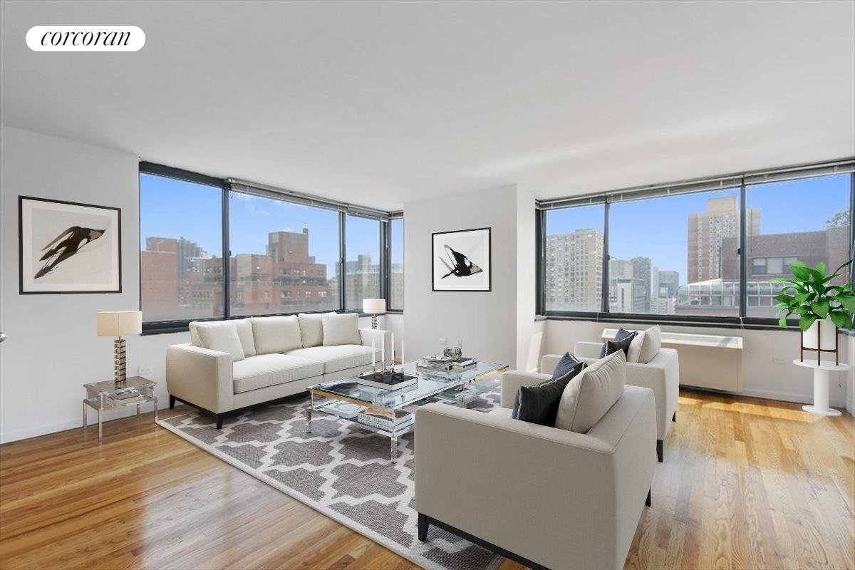 344 3rd Avenue 15D, Kips Bay, Midtown East, NYC - 2 Bedrooms  
2 Bathrooms  
4 Rooms - 