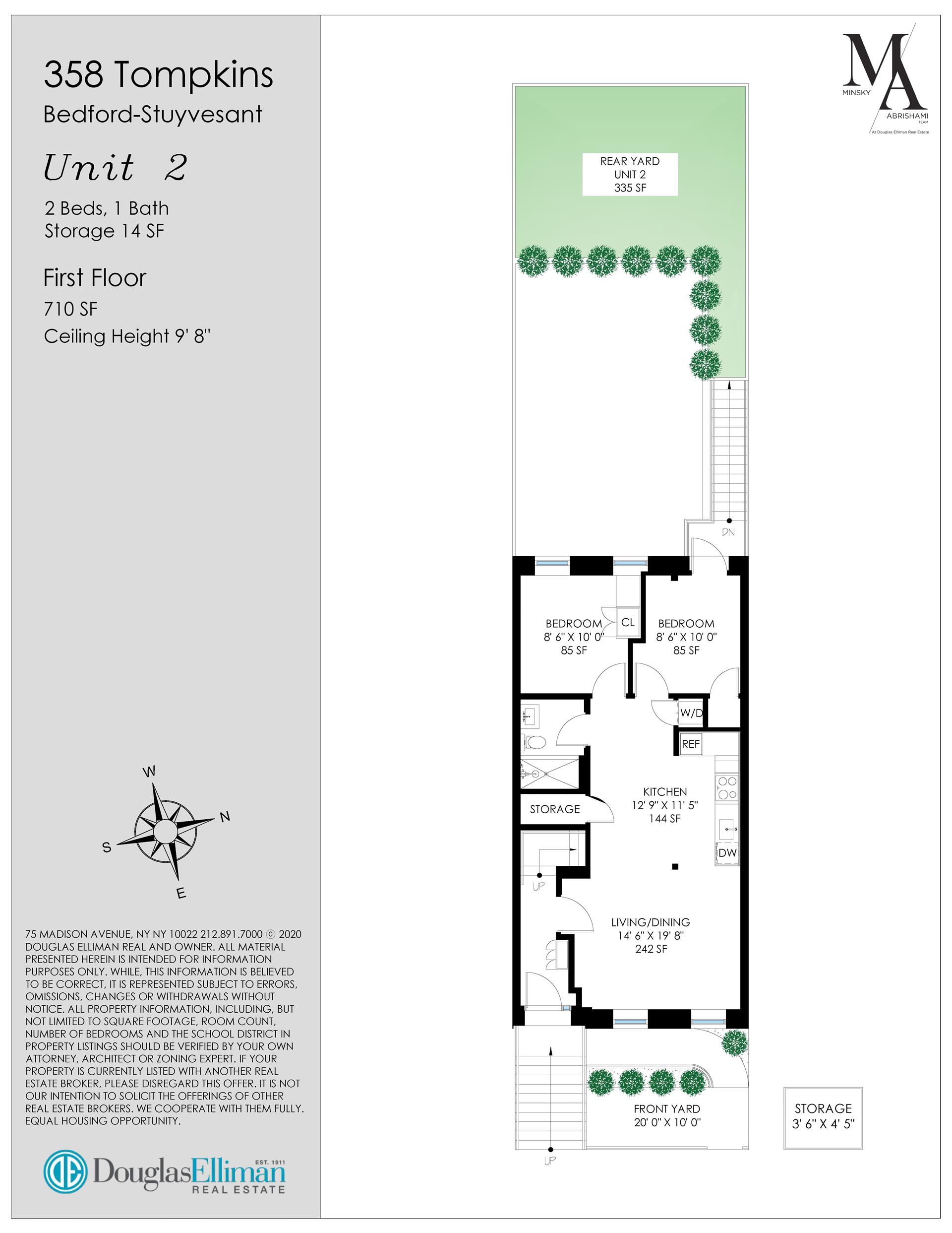 Floorplan for 358 Tompkins Avenue