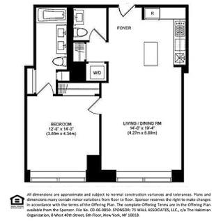 Floorplan for 75 Wall Street, 30-B