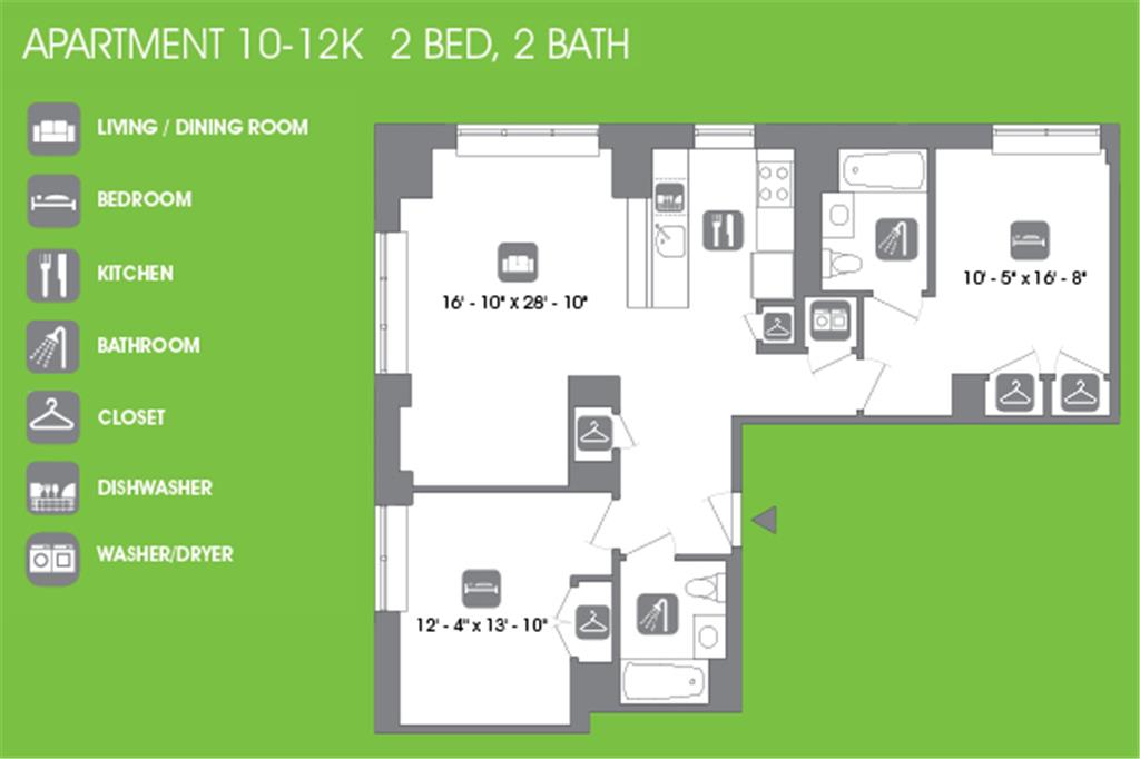 Floorplan for 260 West 26th Street, 10-K