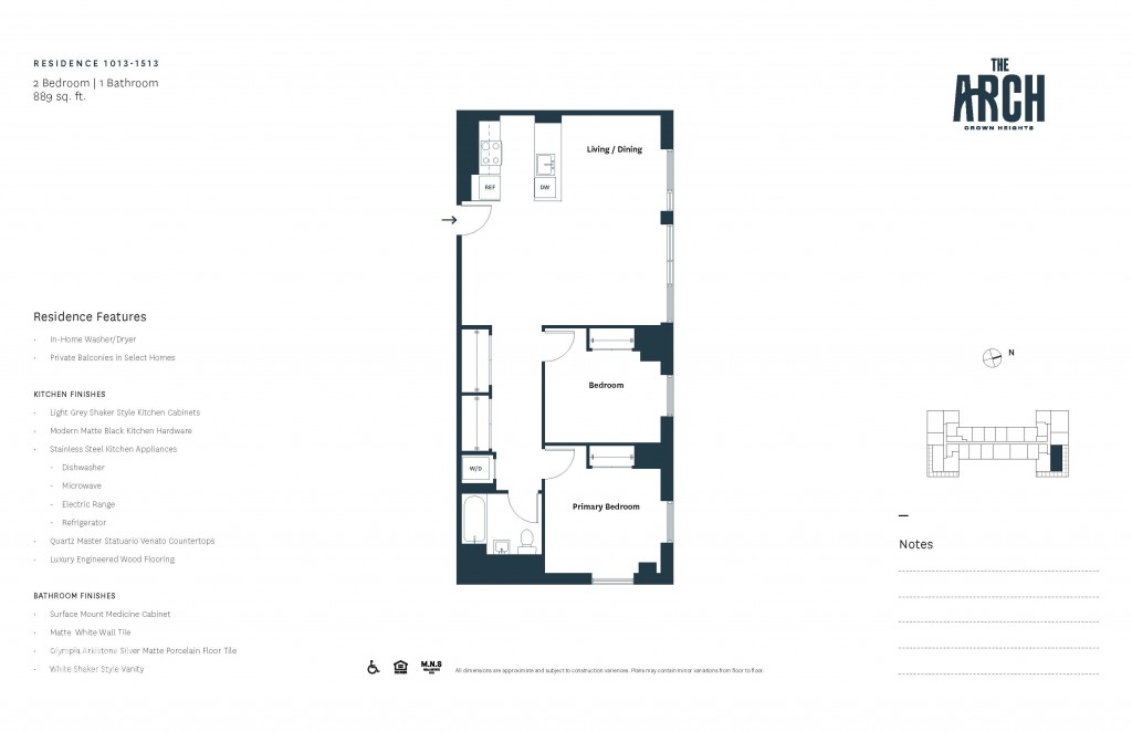 Floorplan for 1101 President Street, 1213