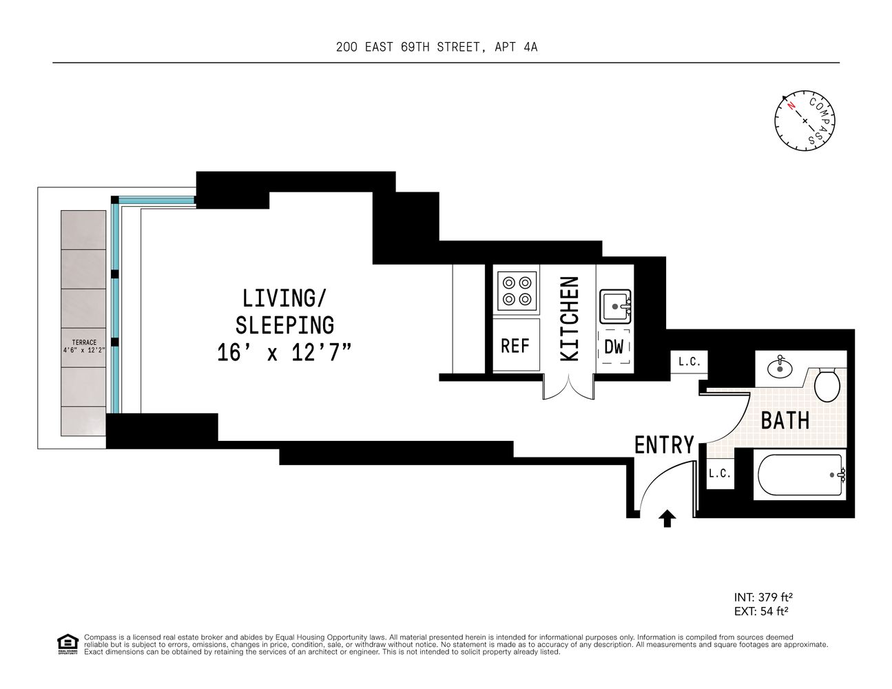 Floorplan for 200 East 69th Street, 4A