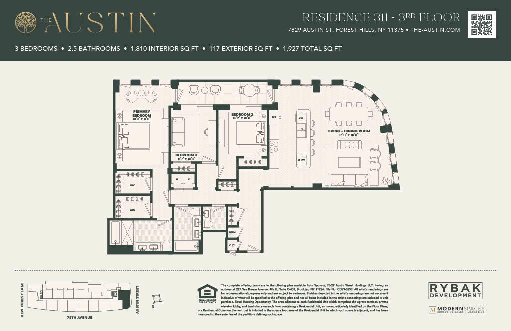 Floorplan for 78-29 Austin Street, 311