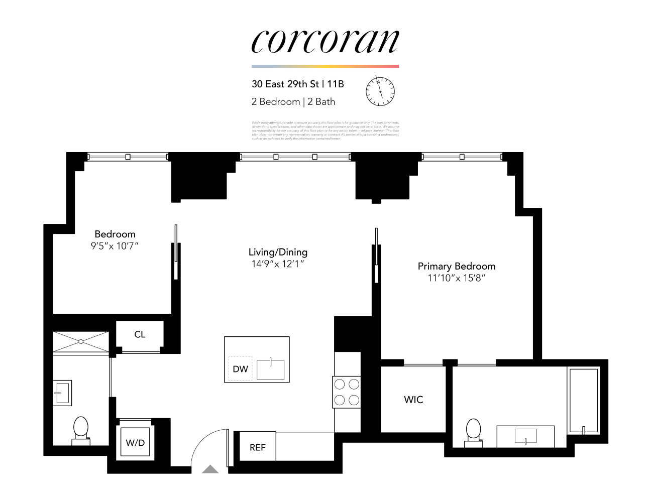 Floorplan for 30 East 29th Street, 11B