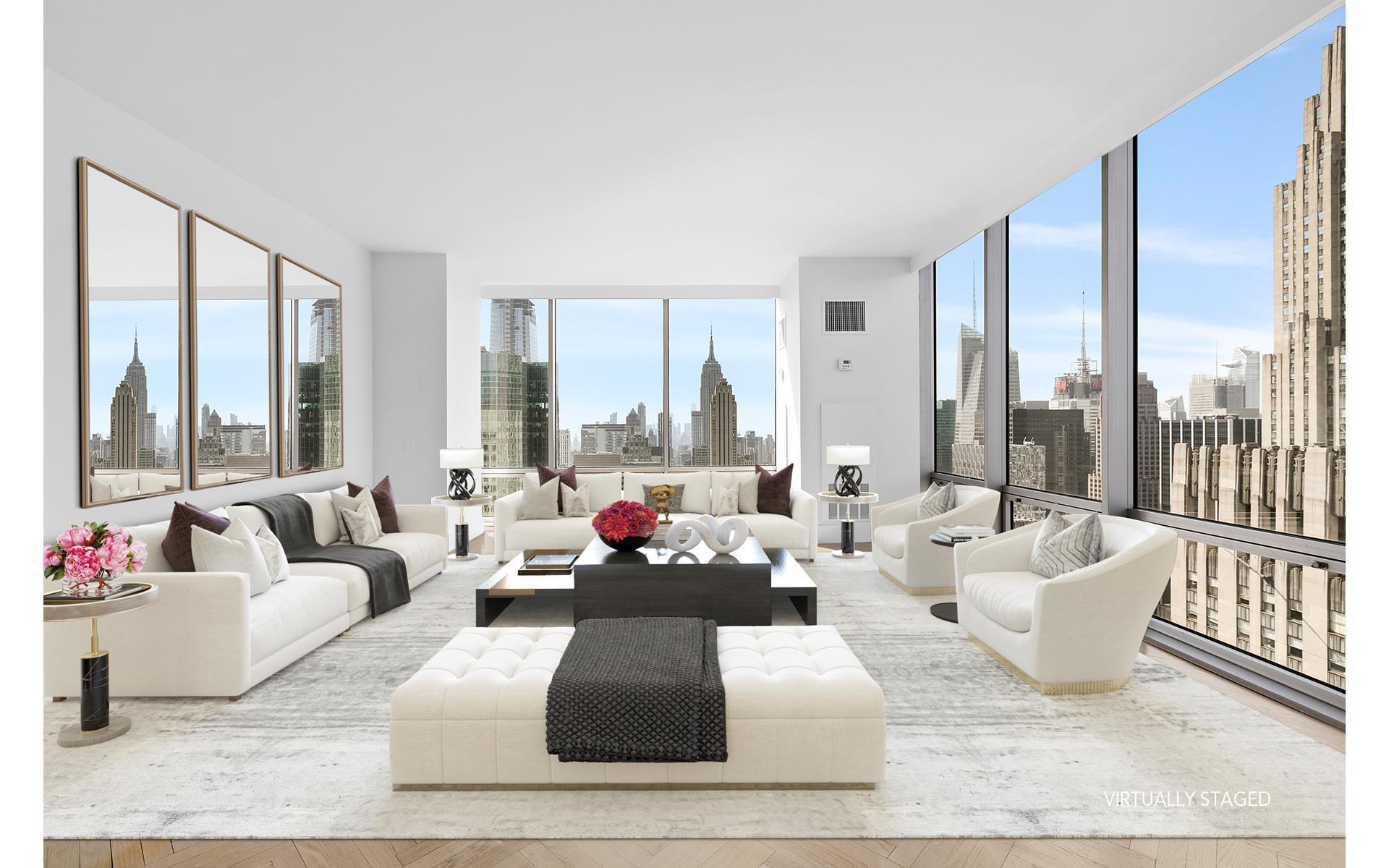 641 5th Avenue 45H, Midtown East, Midtown East, NYC - 2 Bedrooms  
2 Bathrooms  
5 Rooms - 