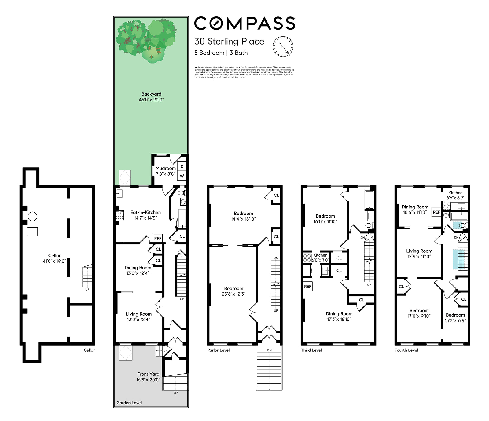 Floorplan for 30 Sterling Place