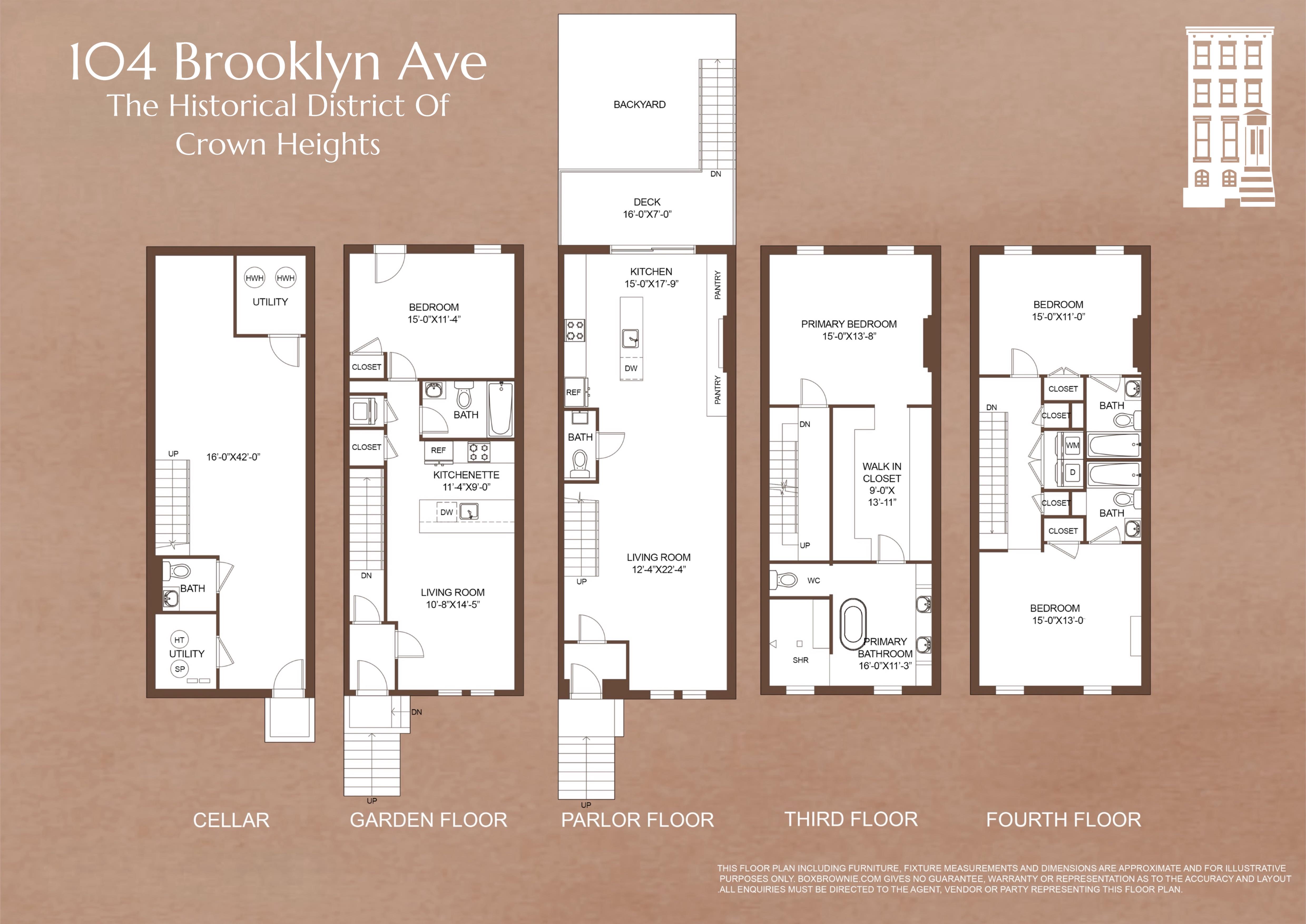 Floorplan for 104 Brooklyn Avenue