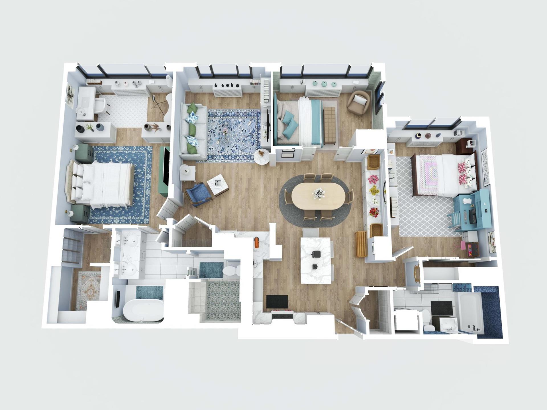 Floorplan for 420 East 64th Street, W5FG