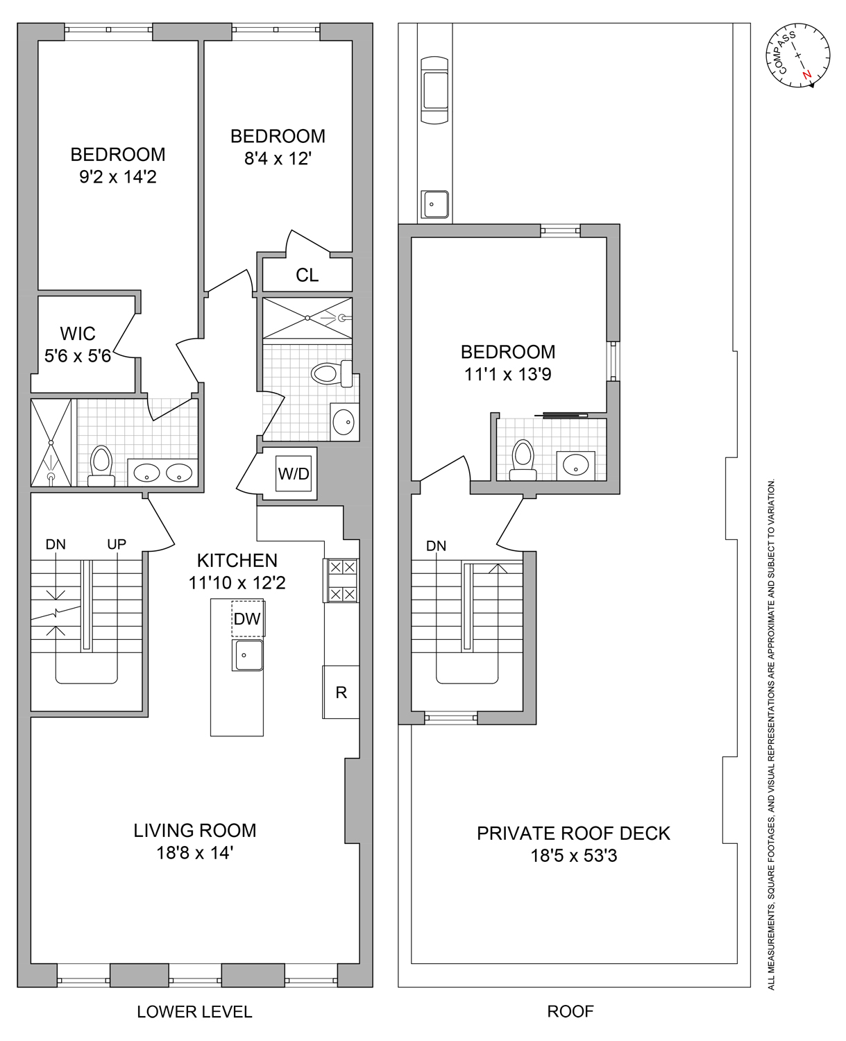 Floorplan for 668 Warren Street, 3