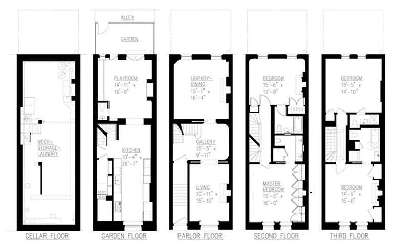 Floorplan for 1342 Lexington Avenue