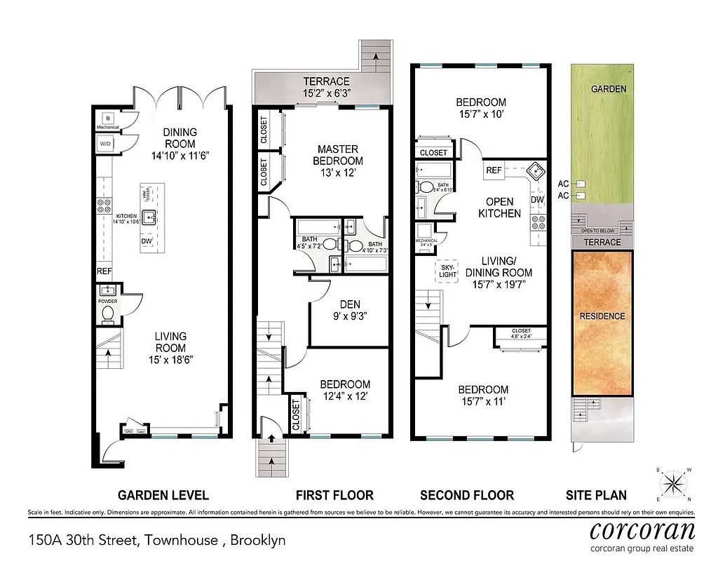 Floorplan for 150 30th Street