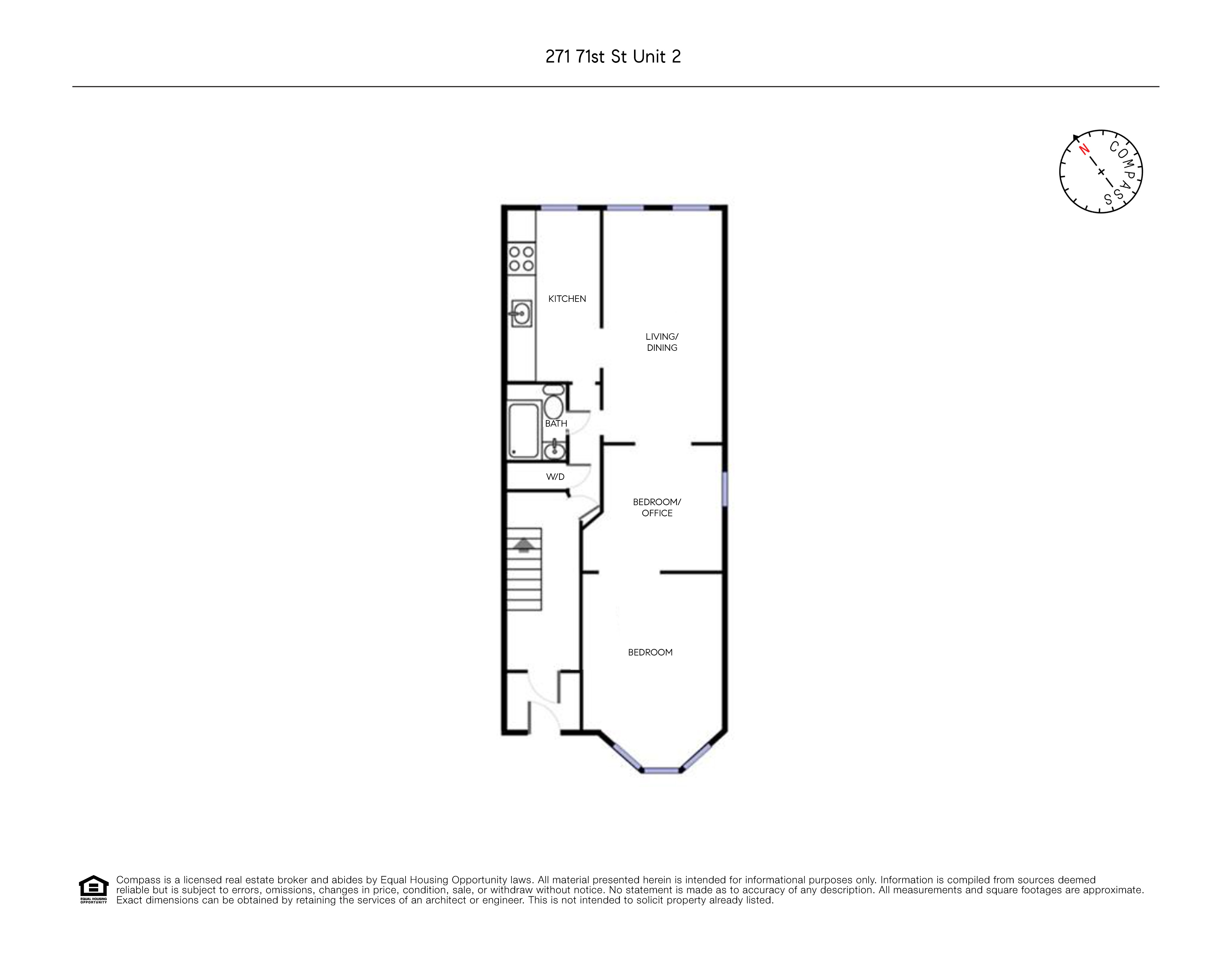 Floorplan for 271 71st Street, 2