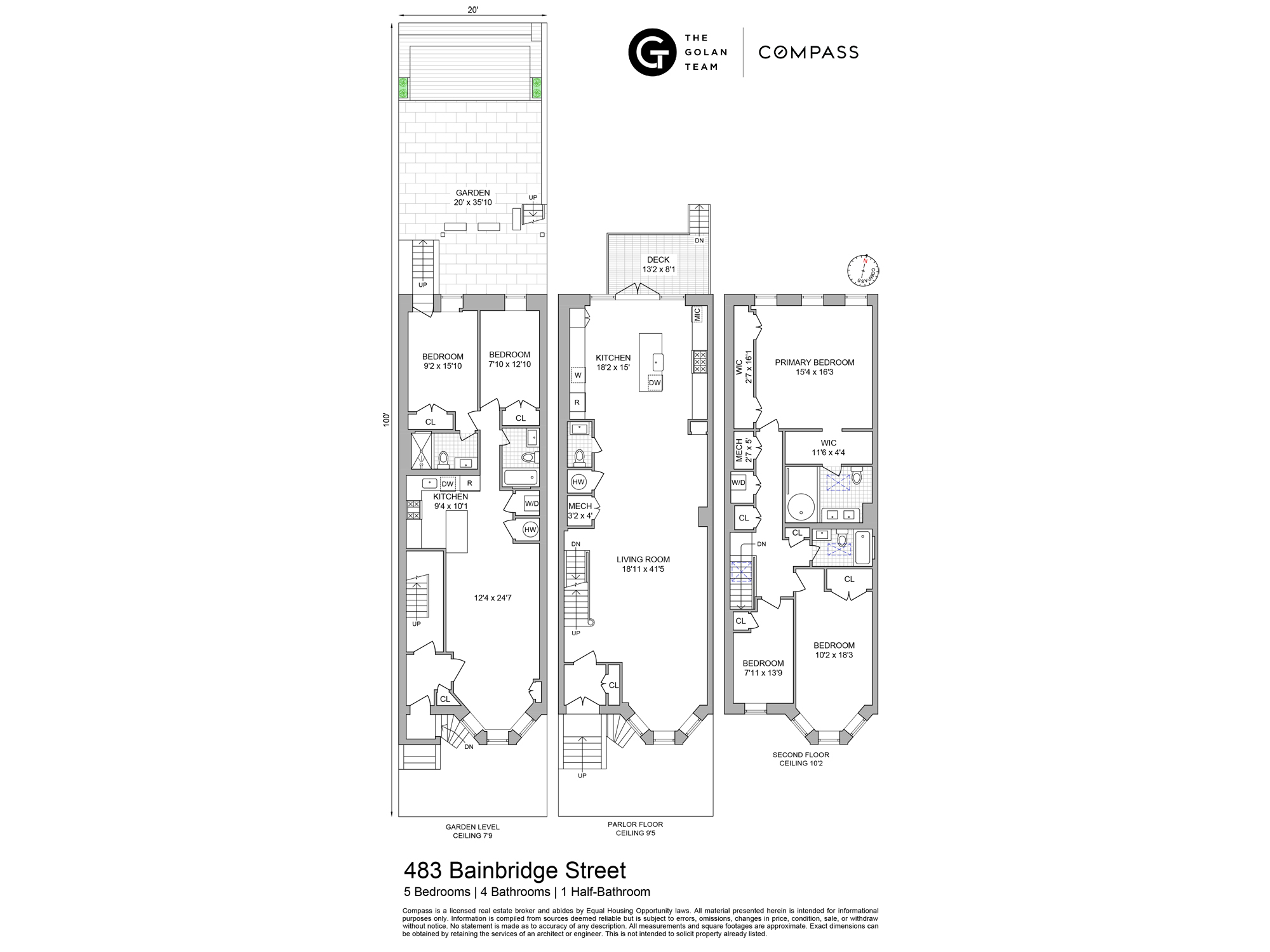 Floorplan for 483 Bainbridge Street