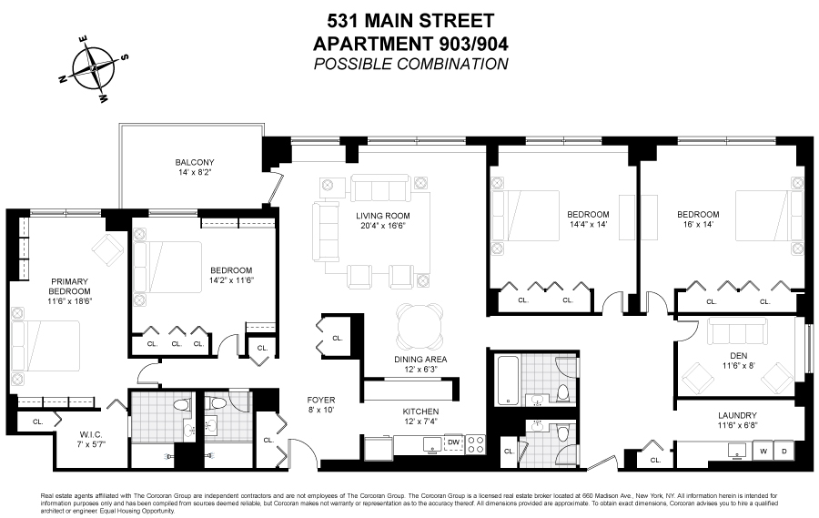 Floorplan for 531 Main Street, 9034