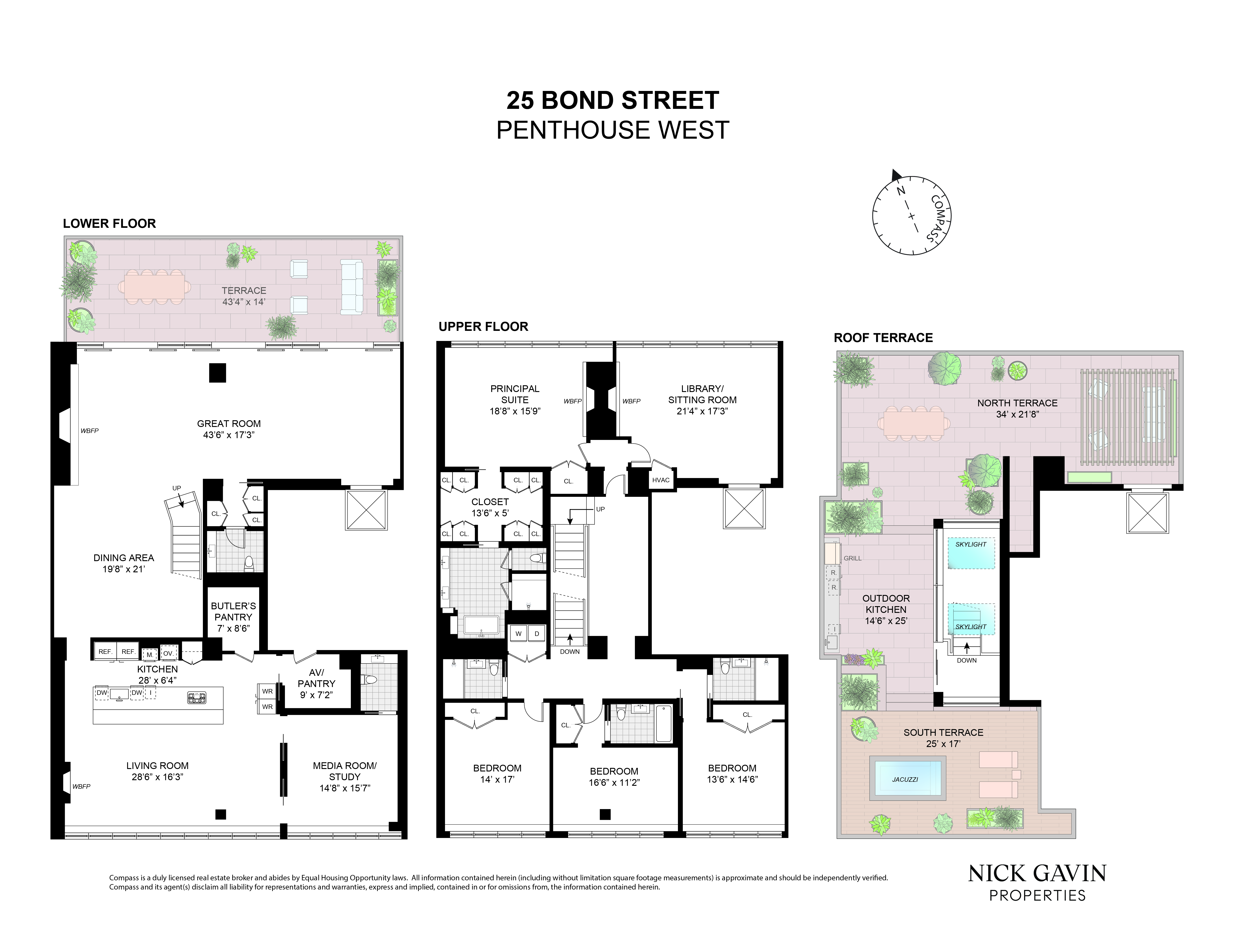 Floorplan for 25 Bond Street, PHW