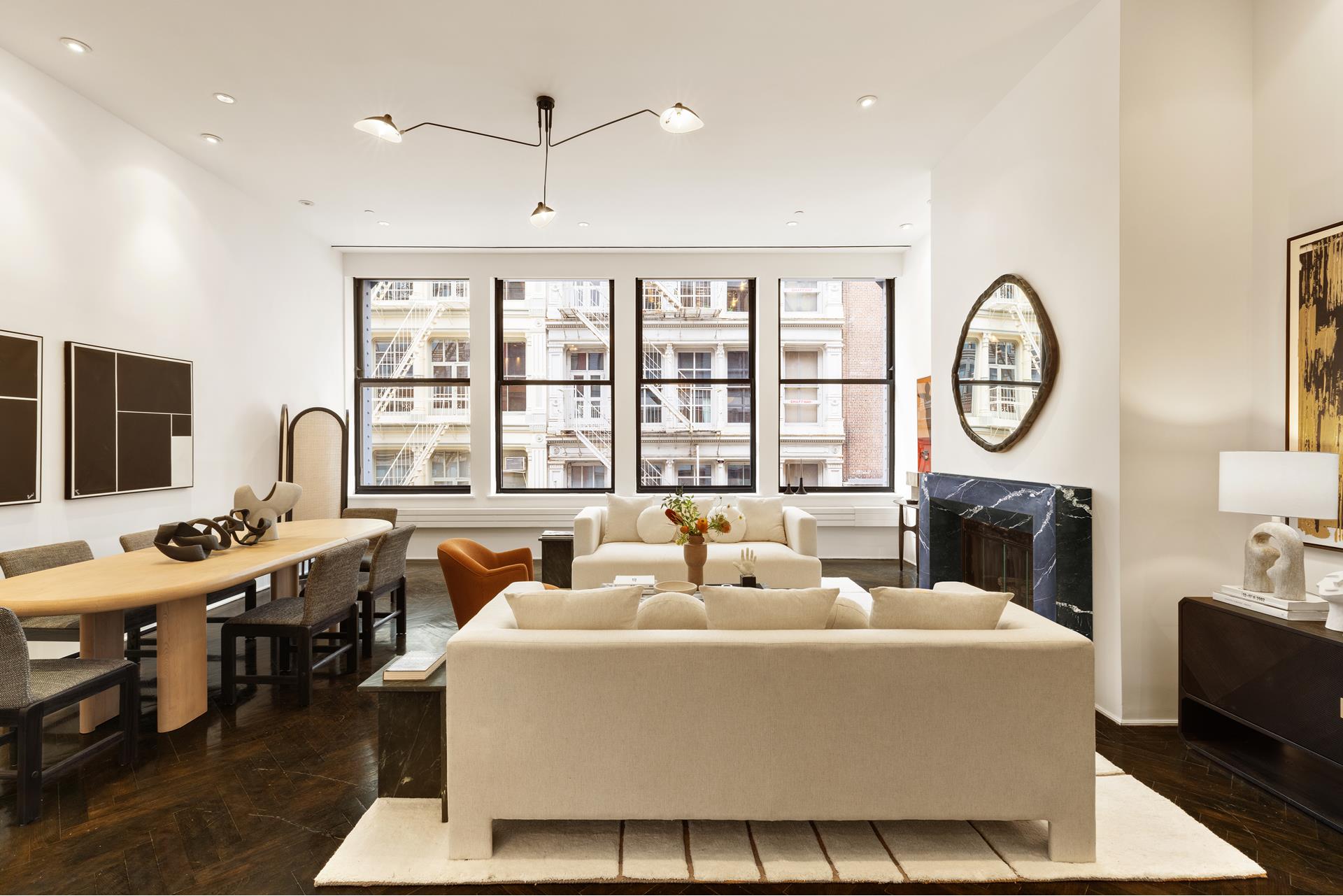 109 Greene Street Lft3c, Soho, Downtown, NYC - 3 Bedrooms  
3.5 Bathrooms  
6 Rooms - 