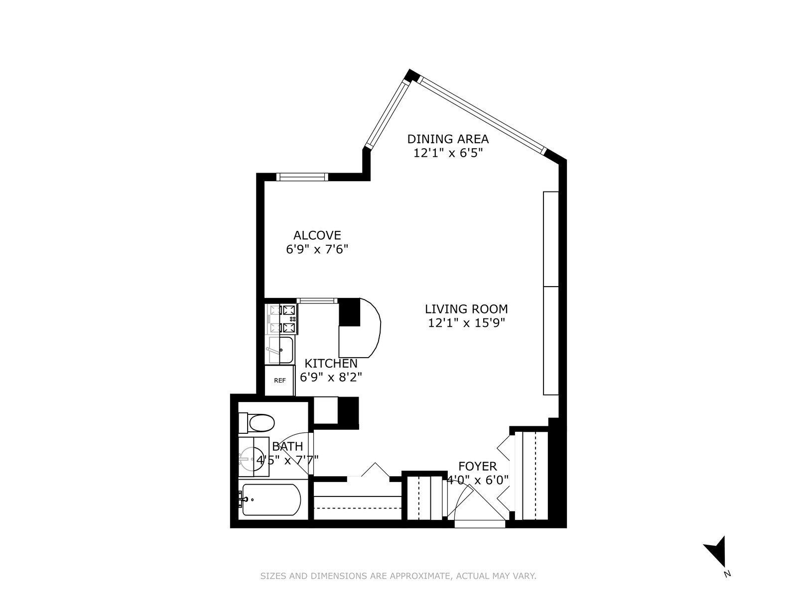 Floorplan for 60 Sutton Place, 7LS