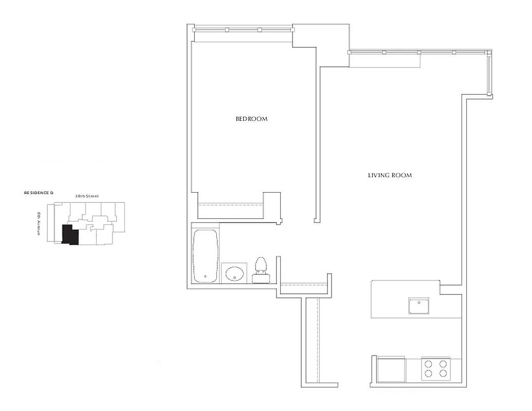 Floorplan for 66 West 38th Street, PH-D