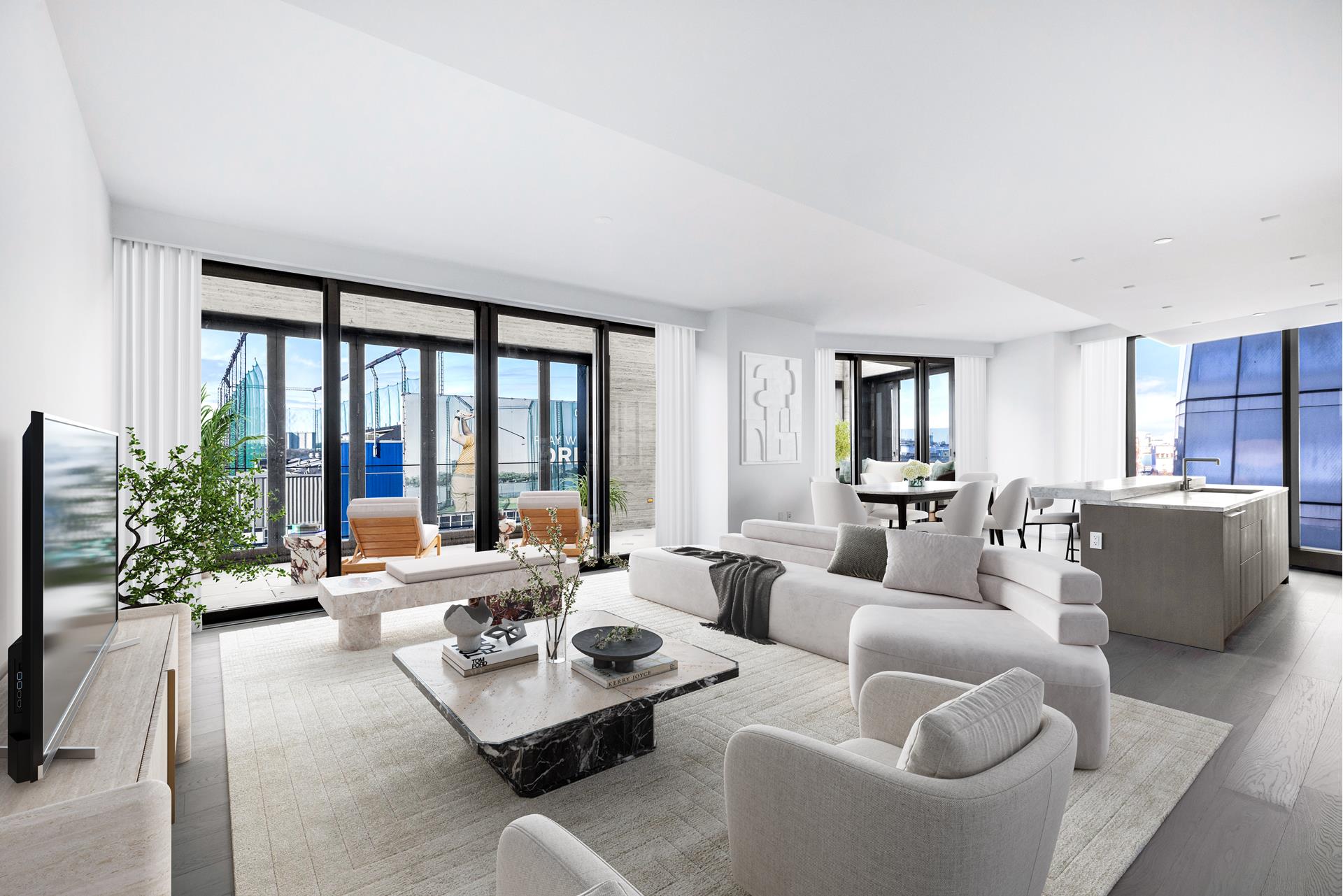 500 West 18th Street 5C, Chelsea, Downtown, NYC - 2 Bedrooms  
2.5 Bathrooms  
4 Rooms - 