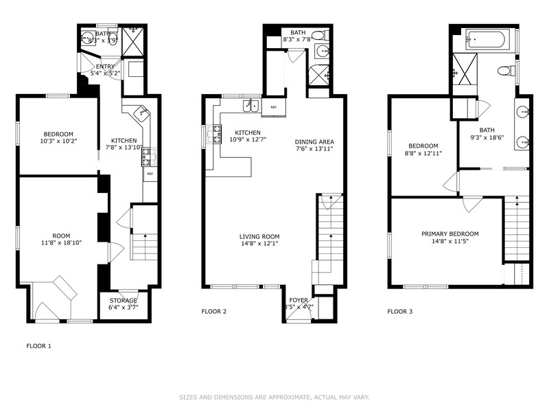 Floorplan for 1234 East 37th Street