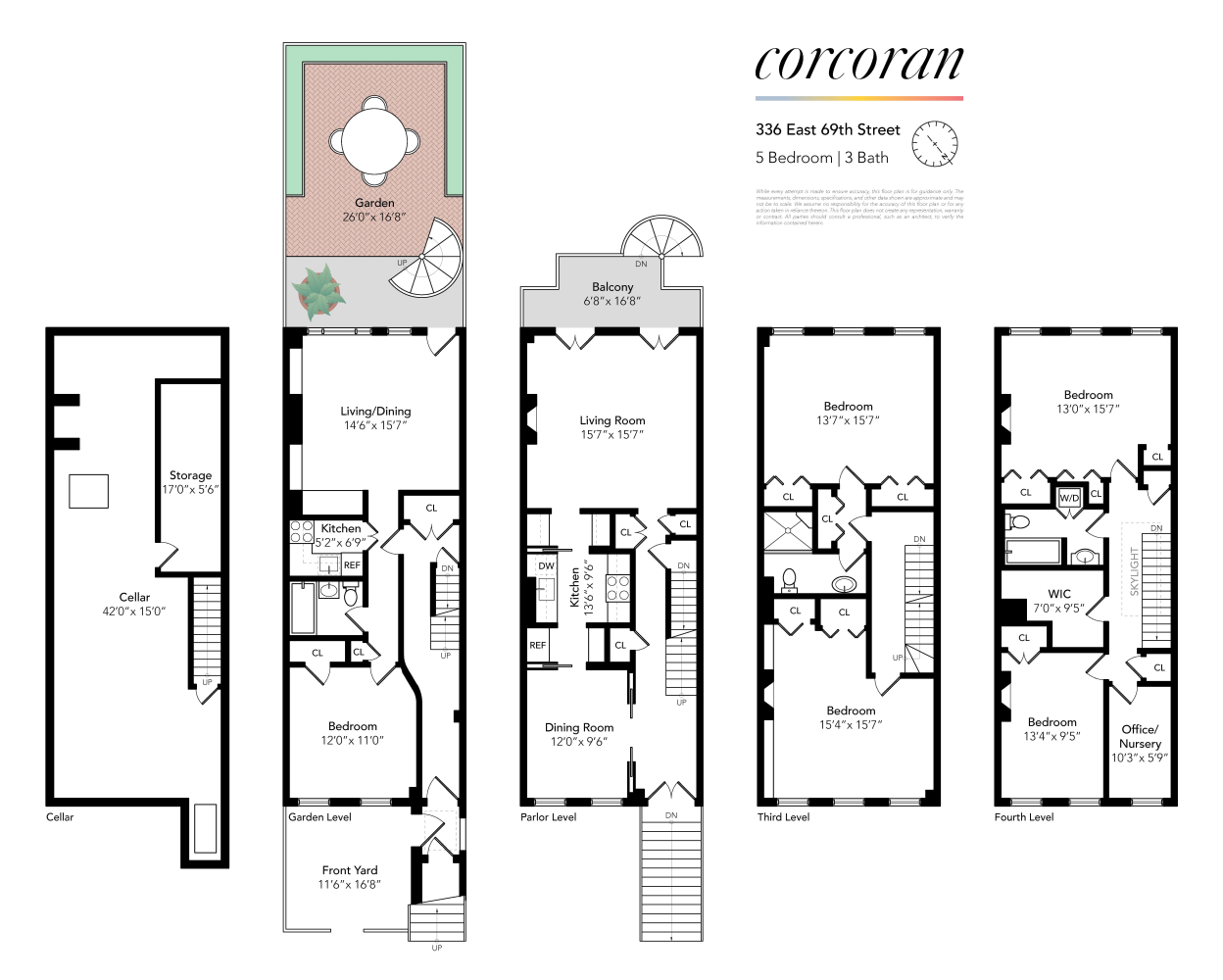 Floorplan for 336 East 69th Street