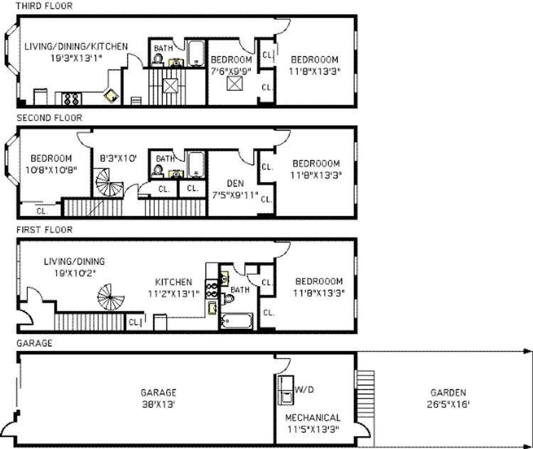 Floorplan for 456 Jefferson Avenue