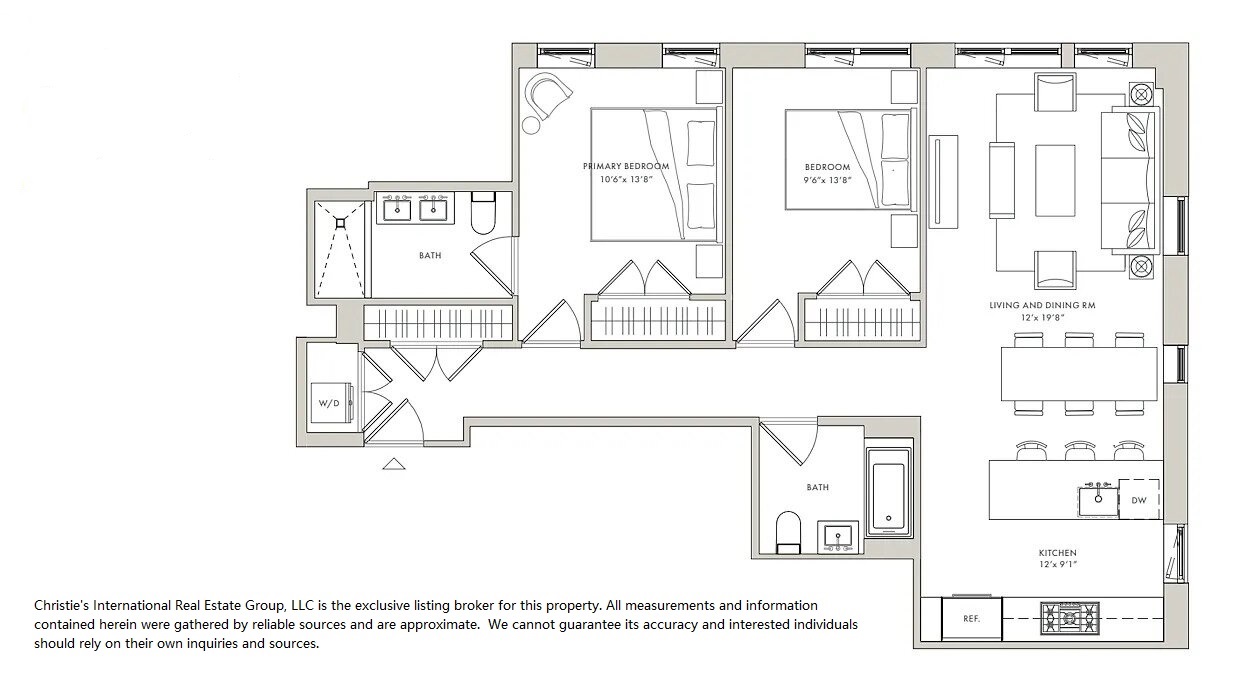 Floorplan for 265 4th Avenue, 208