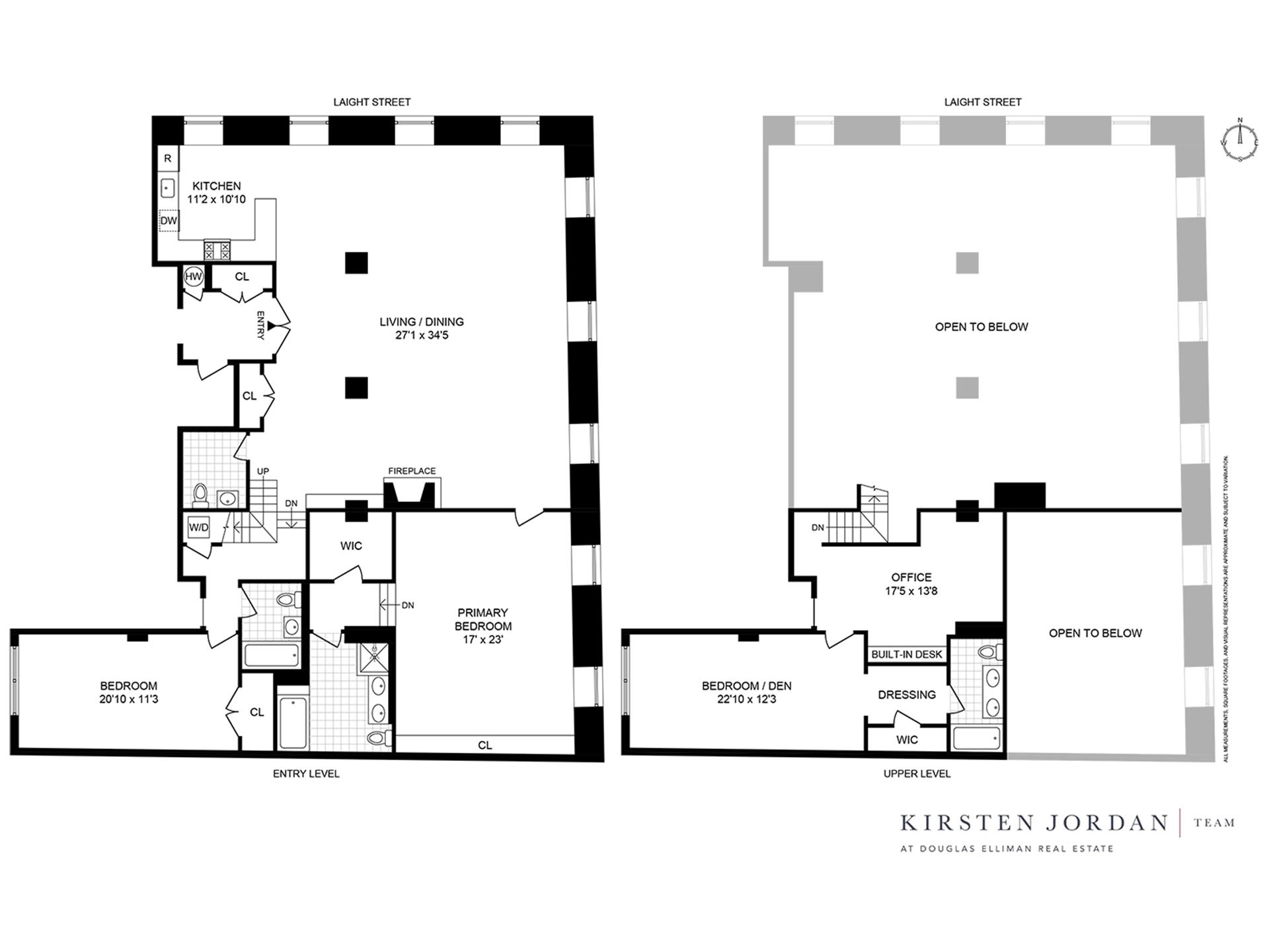 Floorplan for 79 Laight Street, 3F