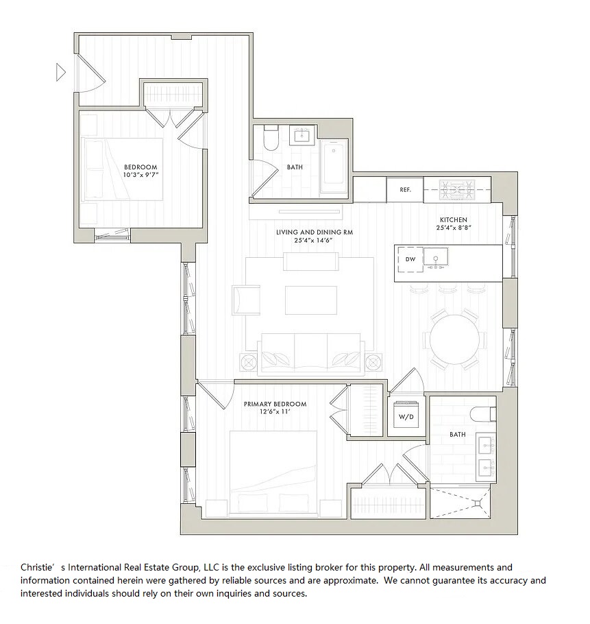 Floorplan for 265 4th Avenue, 307