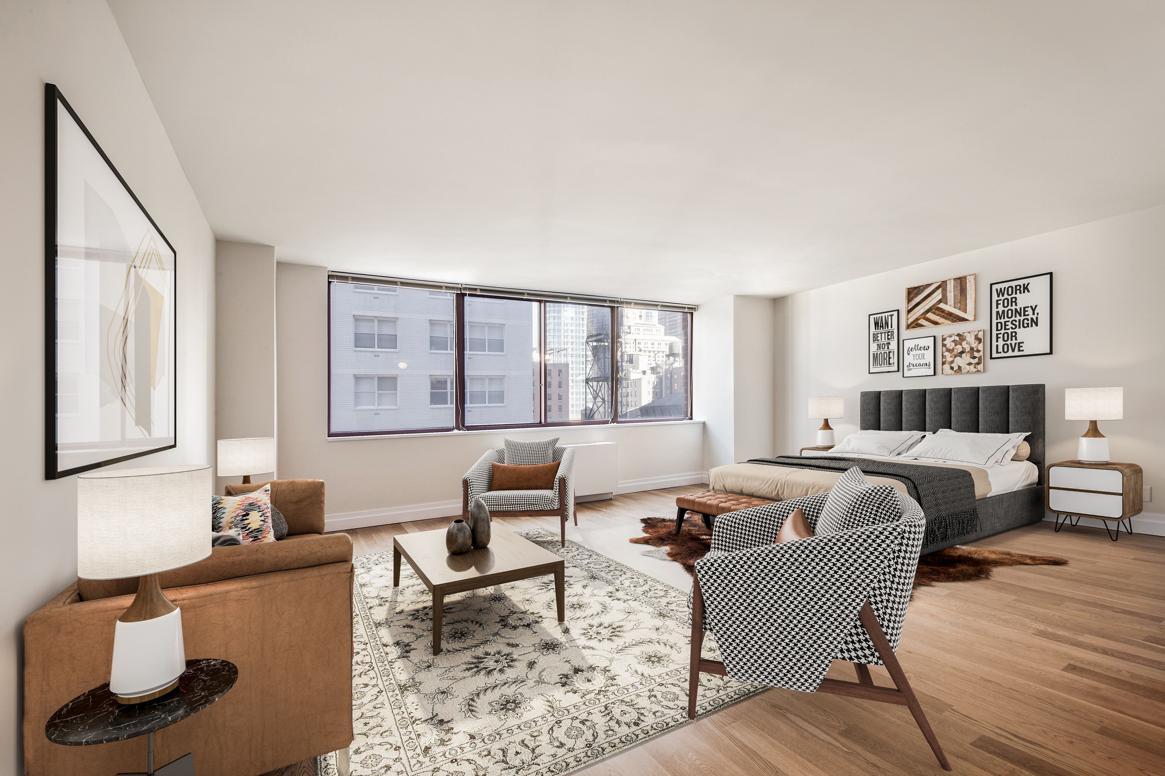 260 West 52nd Street 7-B, Midtown West, Midtown West, NYC - 1 Bathrooms  
2 Rooms - 