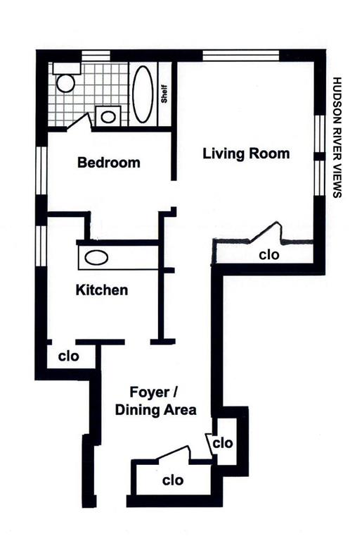 Floorplan for 777 West End Avenue, 4-D