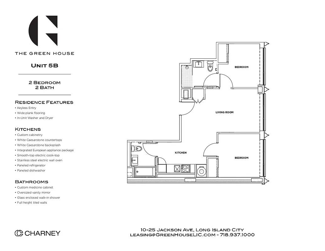 Floorplan for 10-25 Jackson Avenue, 5B