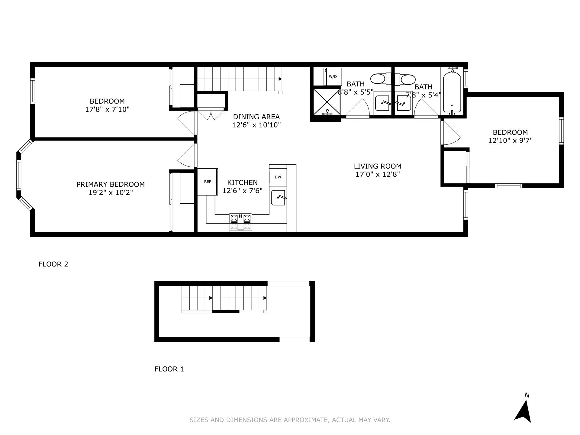 Floorplan for 74 Sutton Street, 3