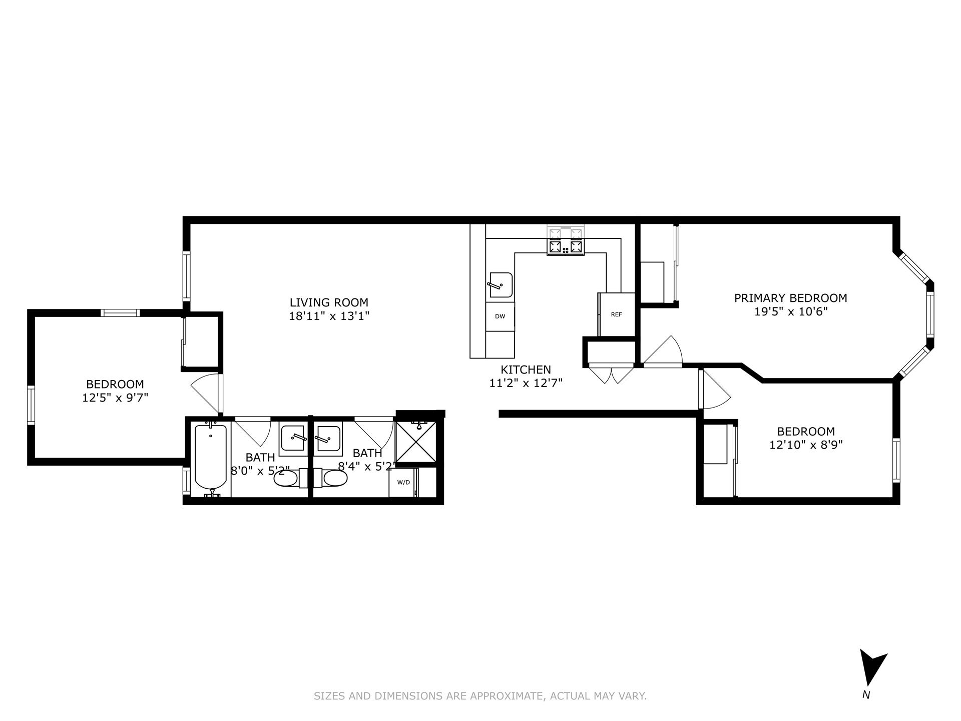 Floorplan for 74 Sutton Street, 2