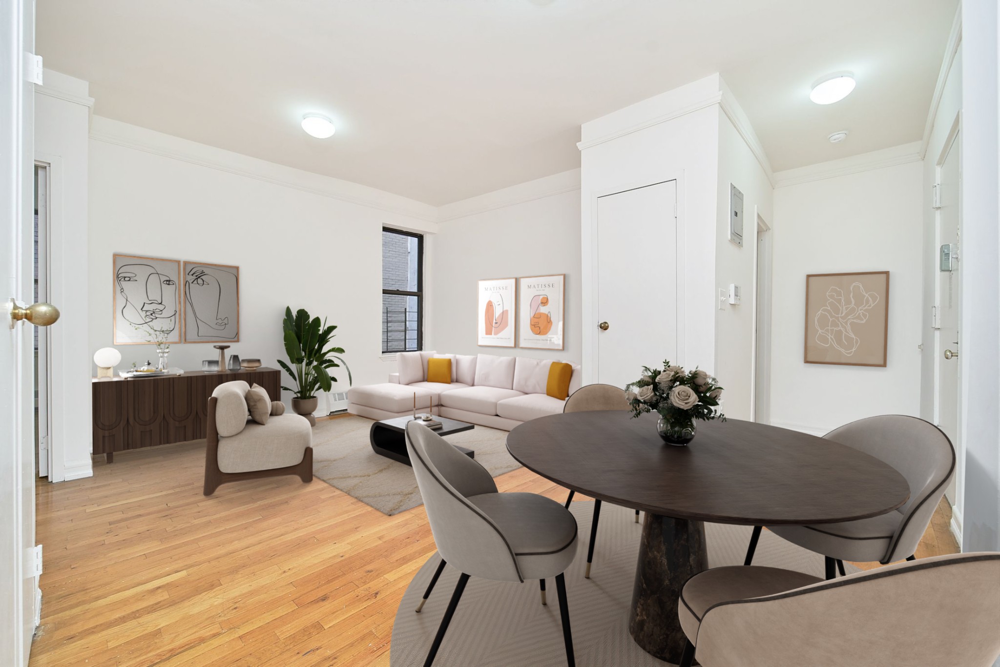 350 West 110th Street 6A, Upper West Side, Upper West Side, NYC - 2 Bedrooms  
1 Bathrooms  
4 Rooms - 