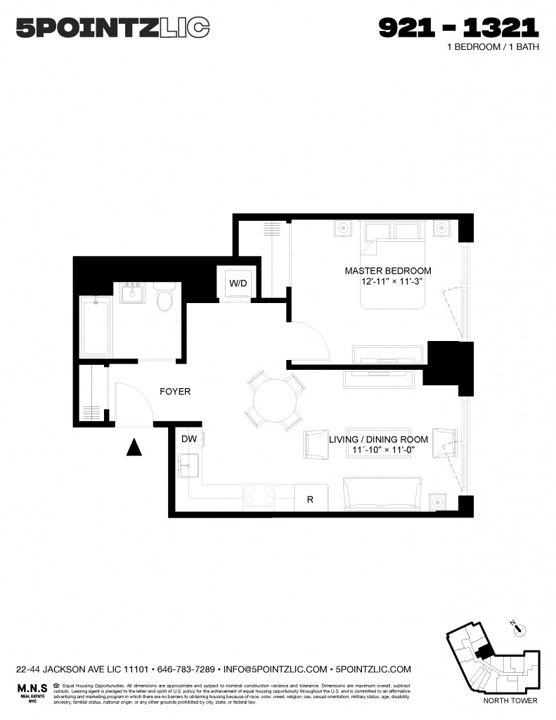 Floorplan for 22-44 Jackson Avenue, 1021