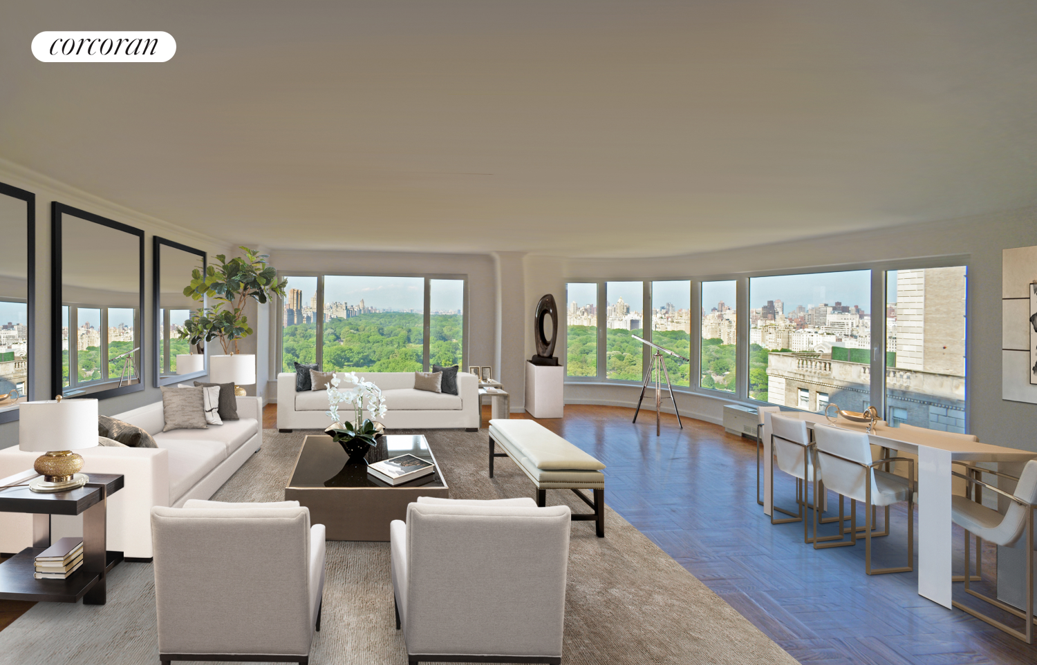 200 Central Park 35C, Central Park South, Midtown West, NYC - 2 Bedrooms  
2 Bathrooms  
5 Rooms - 