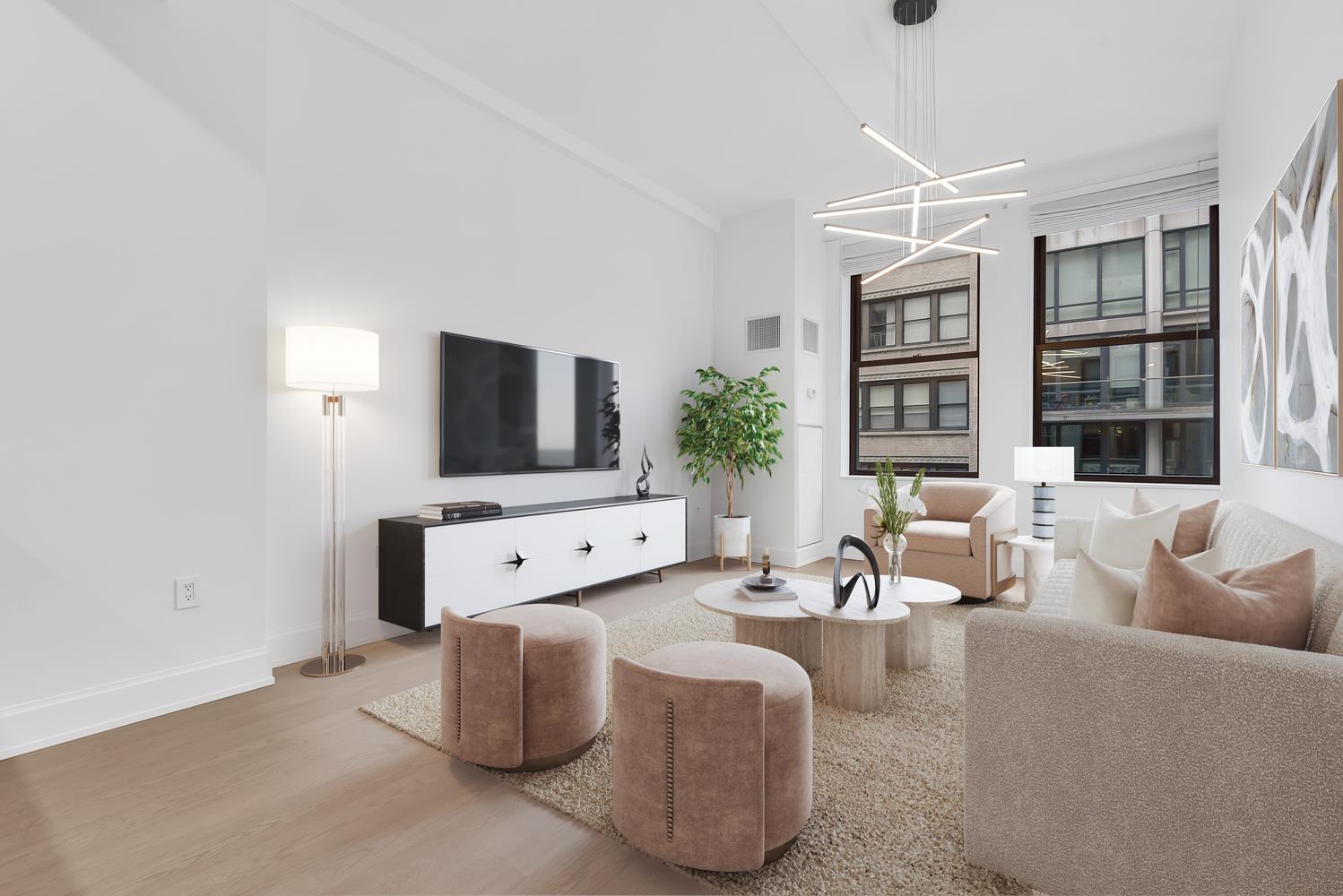 140 West 22nd Street 6A, Chelsea, Downtown, NYC - 1 Bedrooms  
2 Bathrooms  
4 Rooms - 