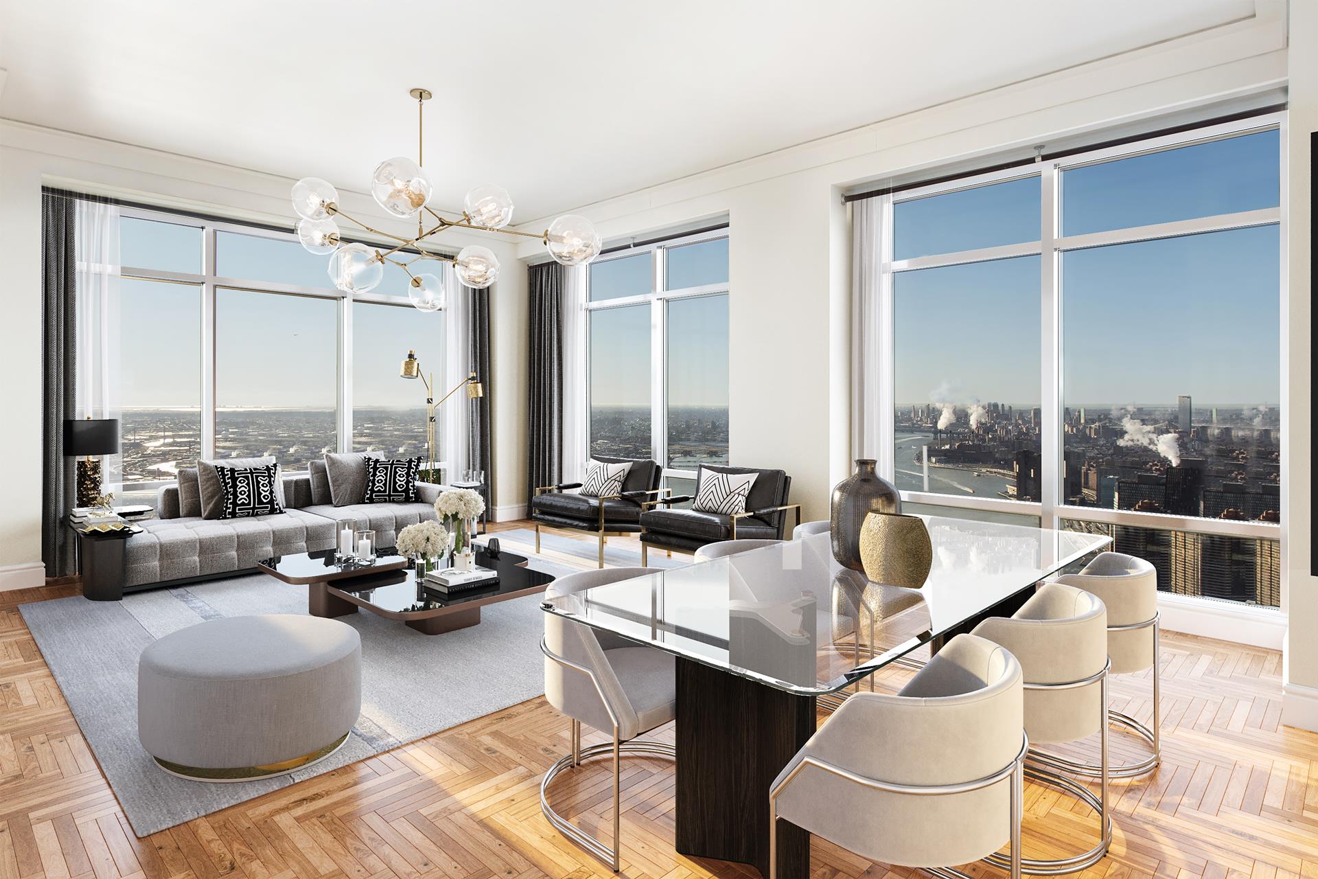 845 United Nations Plaza 57B, Turtle Bay, Midtown East, NYC - 3 Bedrooms  
3.5 Bathrooms  
6 Rooms - 