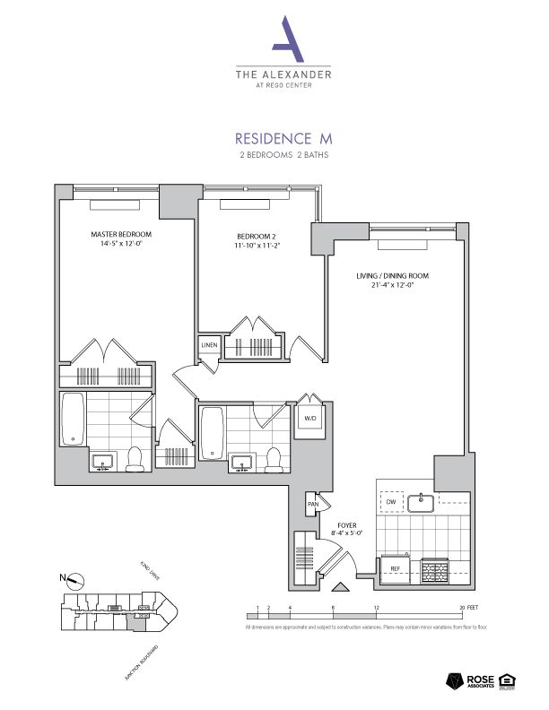 Floorplan for 61-55 Junction Boulevard, 21-M