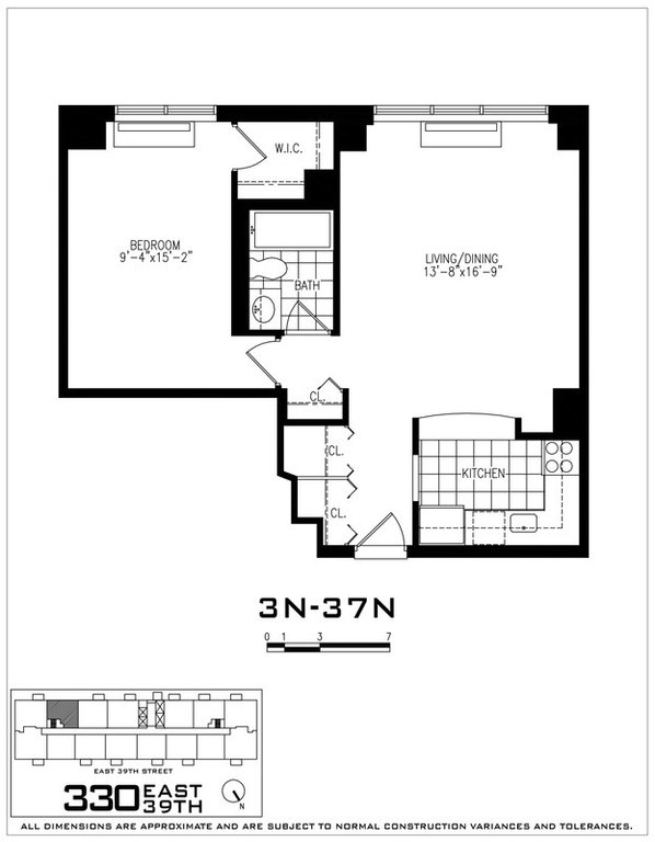 Floorplan for 330 East 39th Street, 10N