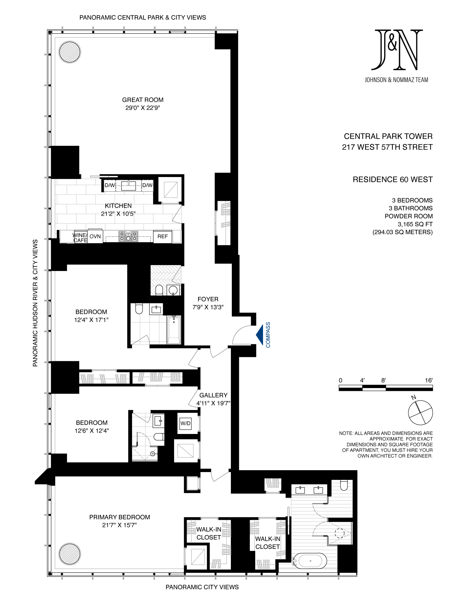 Floorplan for 217 West 57th Street, 60W